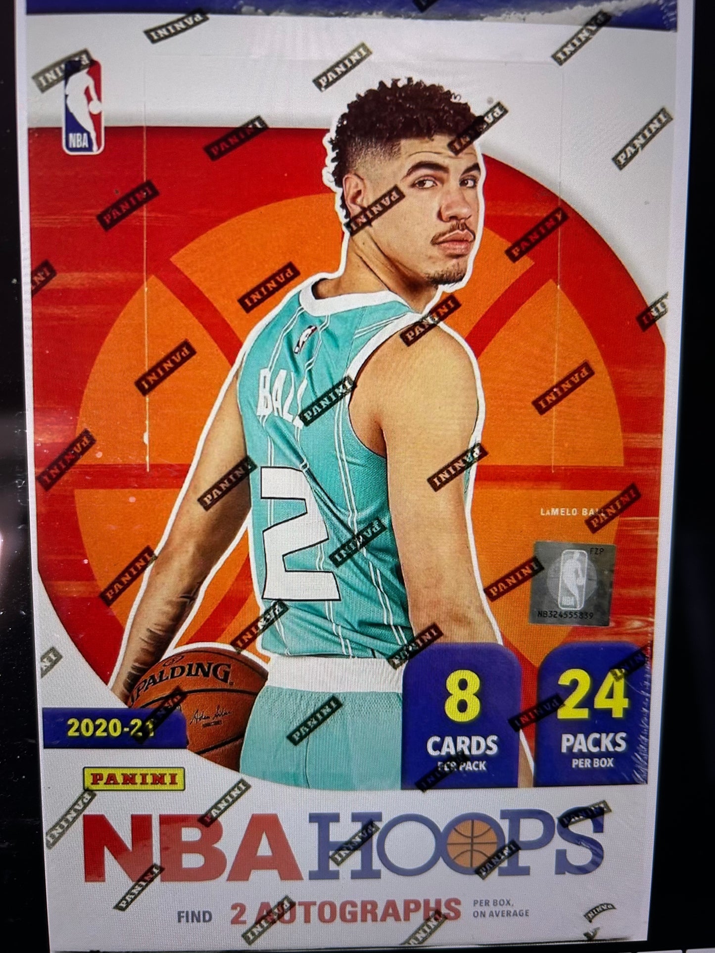 2020-21 Panini Hoops NBA Sealed Hobby Box