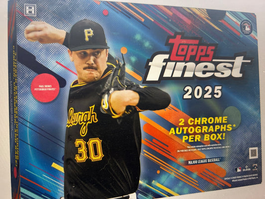 2025 Topps Finest Baseball Hobby Box