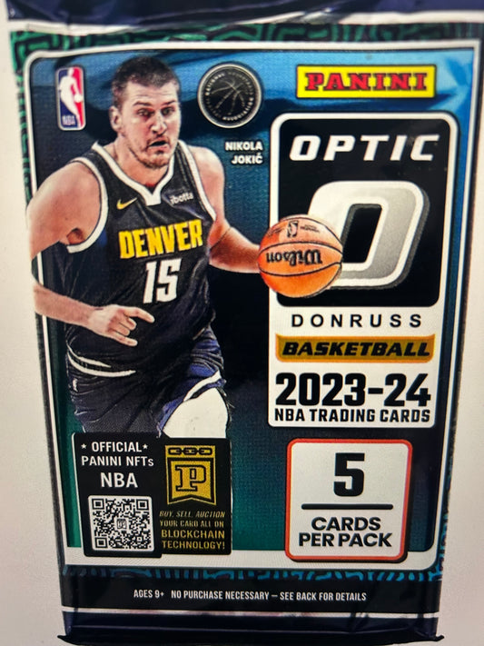 2023/24 Panini Donruss Optic Basketball Blaster Pack. ( 1 Pack Lot).