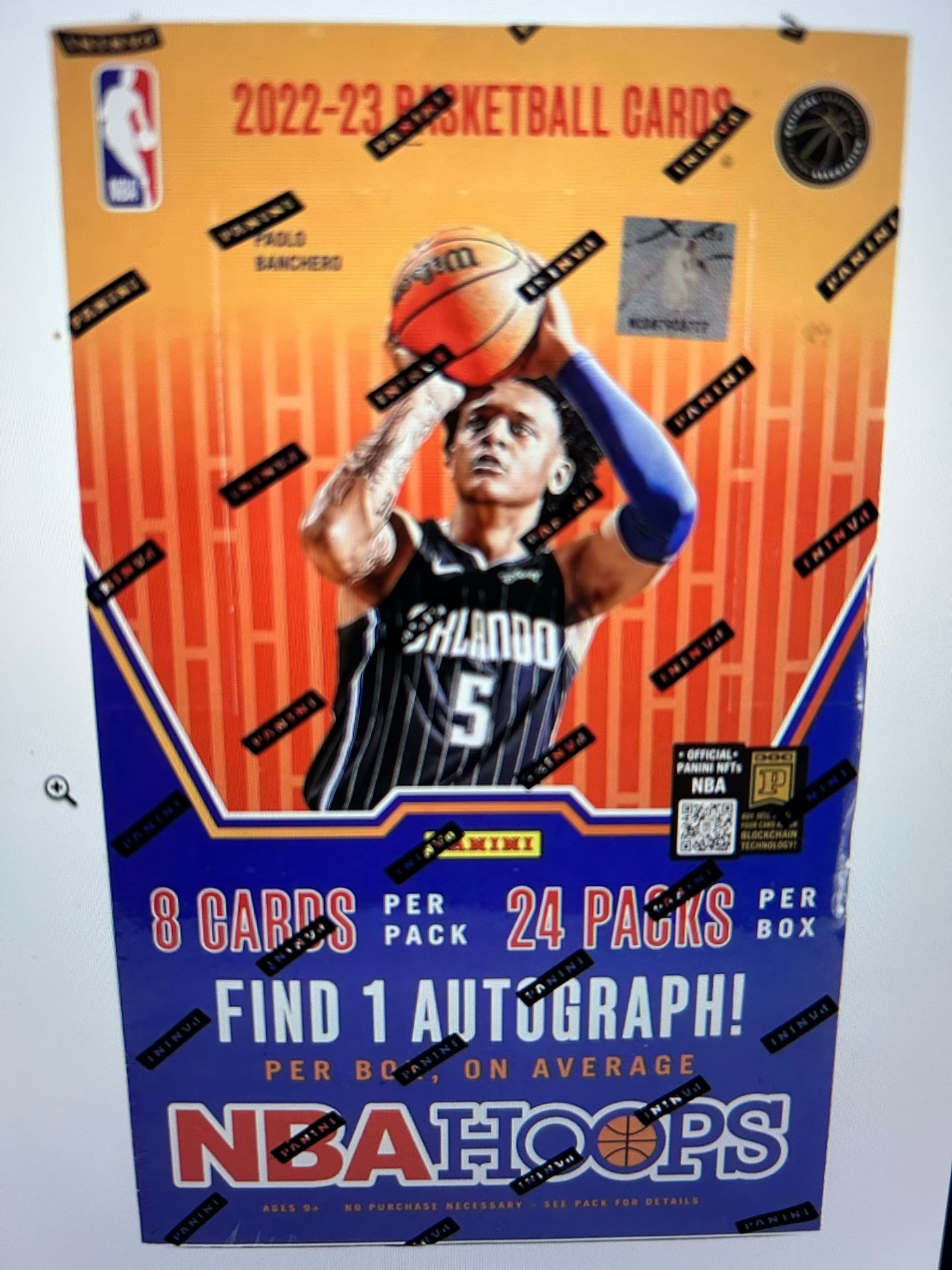2022/23 Panini NBA Hoops Basketball Hobby Box