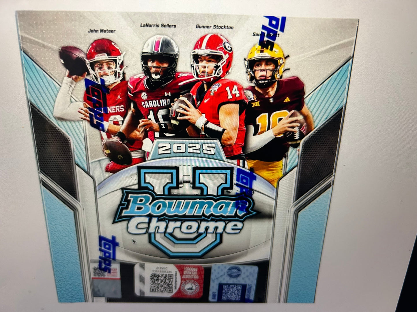 2025 Bowman University Chrome Football Mega Box