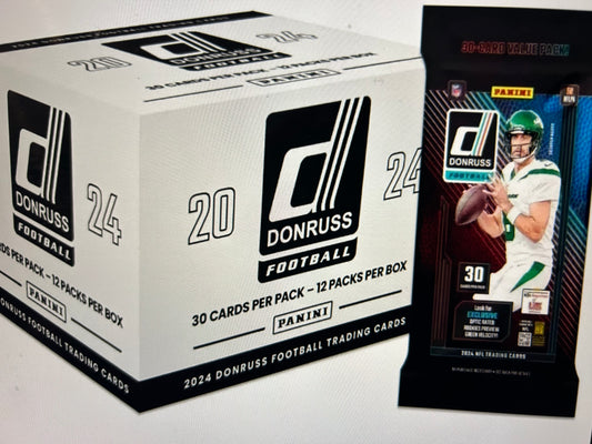 2024 Panini Donruss Football Jumbo Value 12-Pack Box