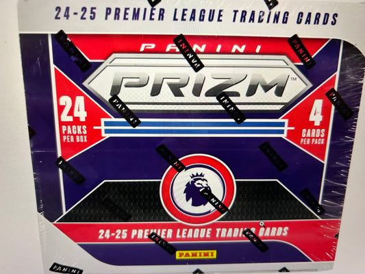 2024/25 Panini Prizm Premier League EPL Soccer Retail 24-Pack Box