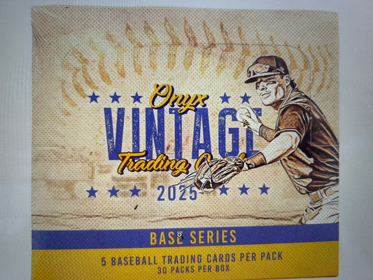 2025 Onyx Vintage Baseball Mega Box