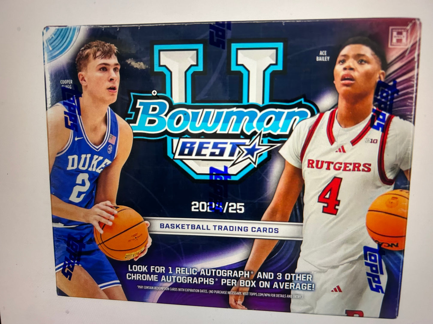2024/25 Bowman University Best Basketball Hobby Box