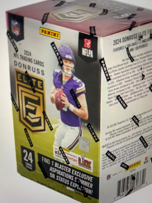 2024 Panini Donruss Elite Football 6-Pack Blaster Box (Green Disco!)