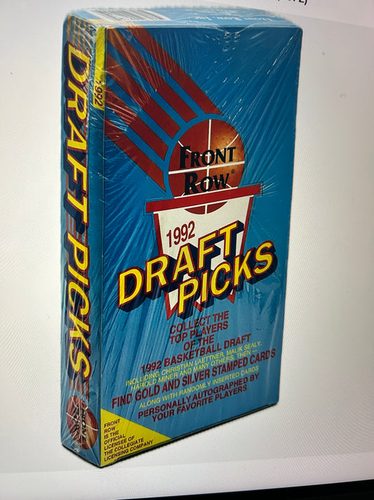 The 1992 Front Row Draft Picks Basketball Box