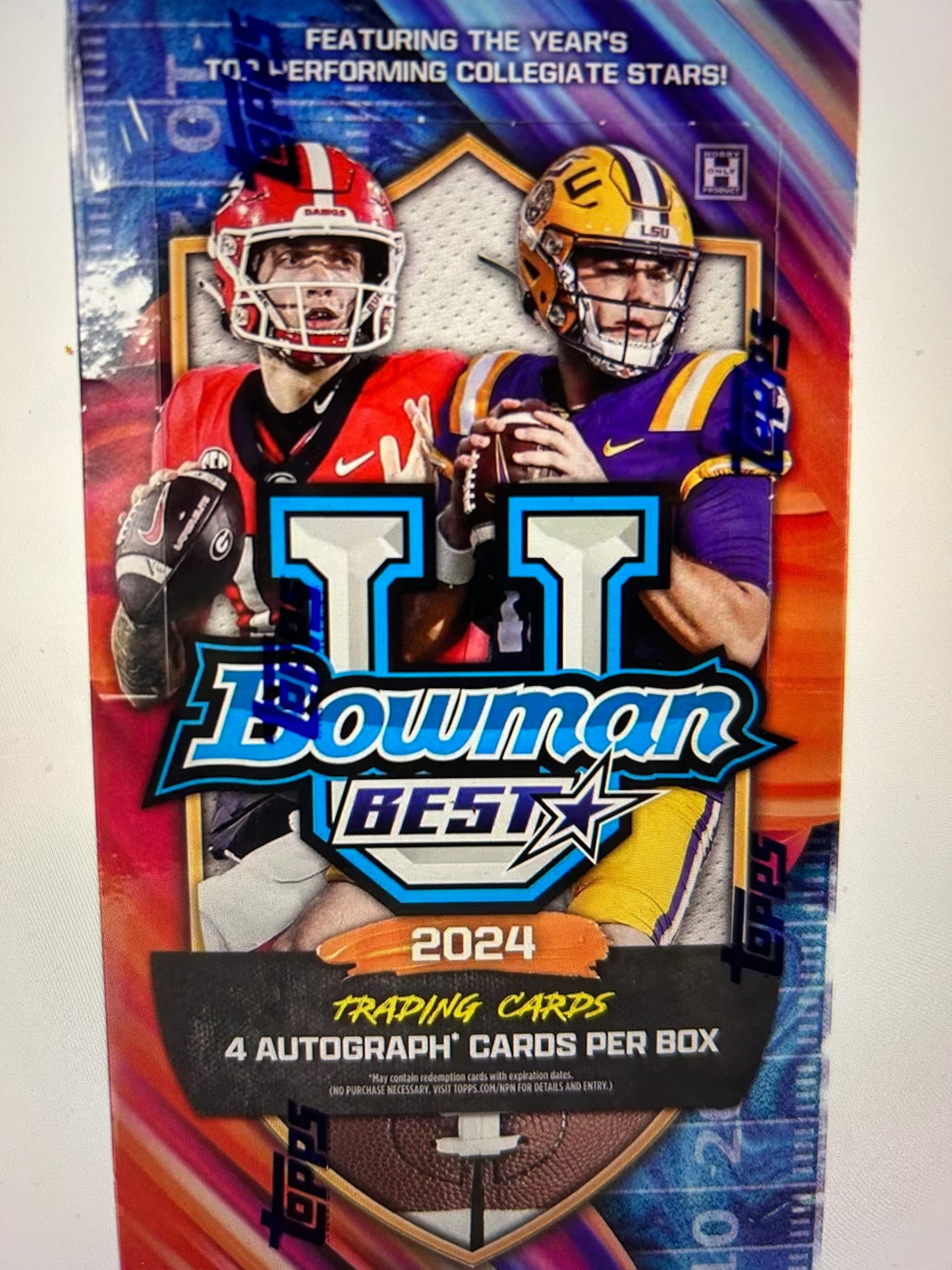 2024 Bowman University Best Football Hobby Box