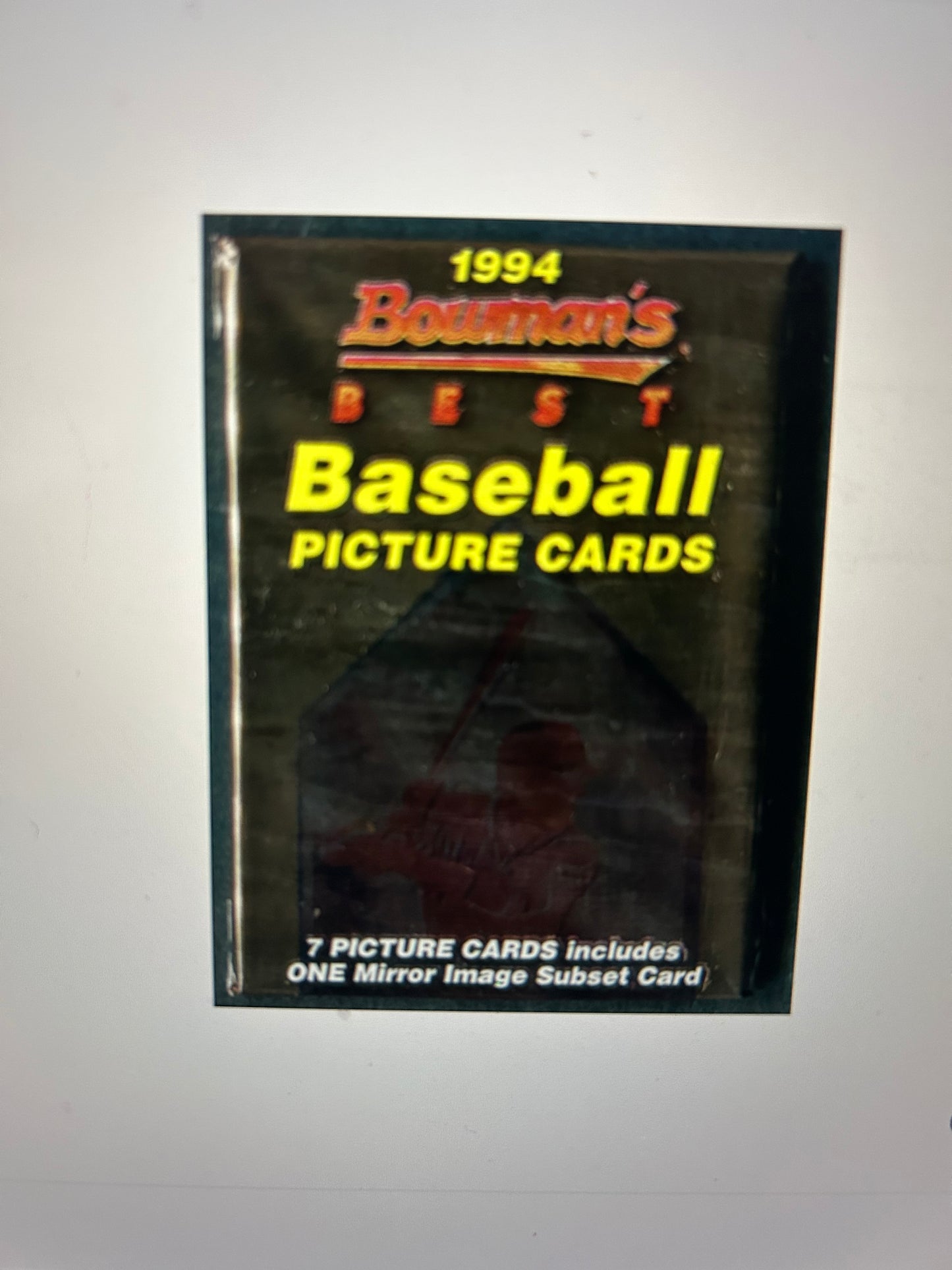 1994 Bowman Best Baseball Hobby Pack. ( 1 Pack Lot).