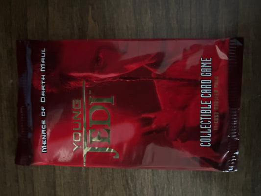 Decipher Star Wars Young Jedi Menace of Darth Maul Booster Pack ( 1 Pack Lot).