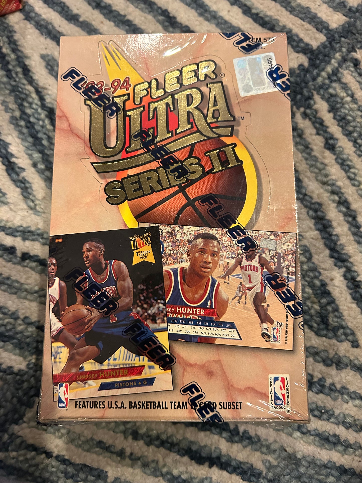 1993/94 Fleer Ultra Series 2 Basketball Hobby Box