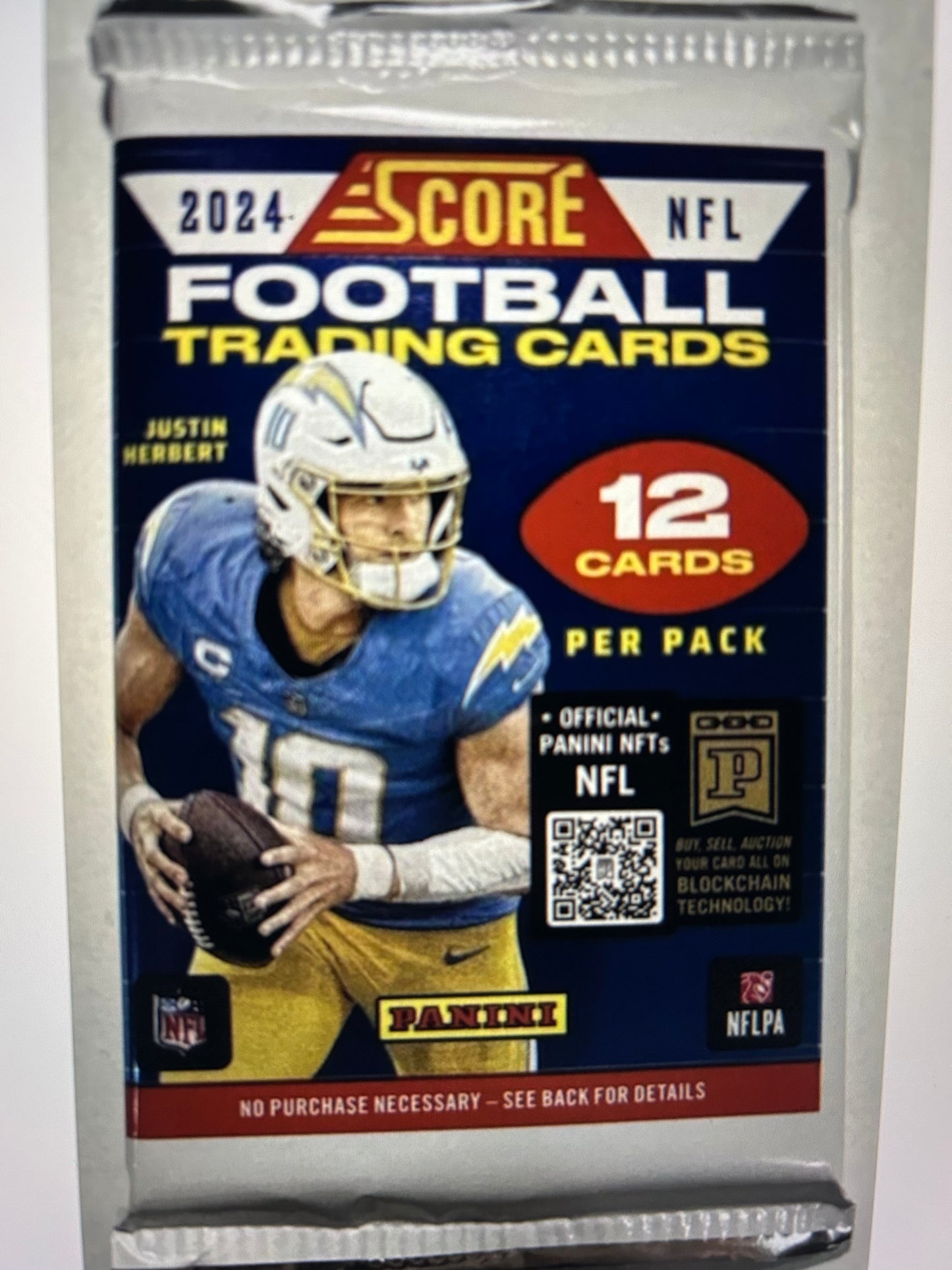 2024 Panini Score Football Retail Pack. This Is A Single Pack Lot Not The Entire Box