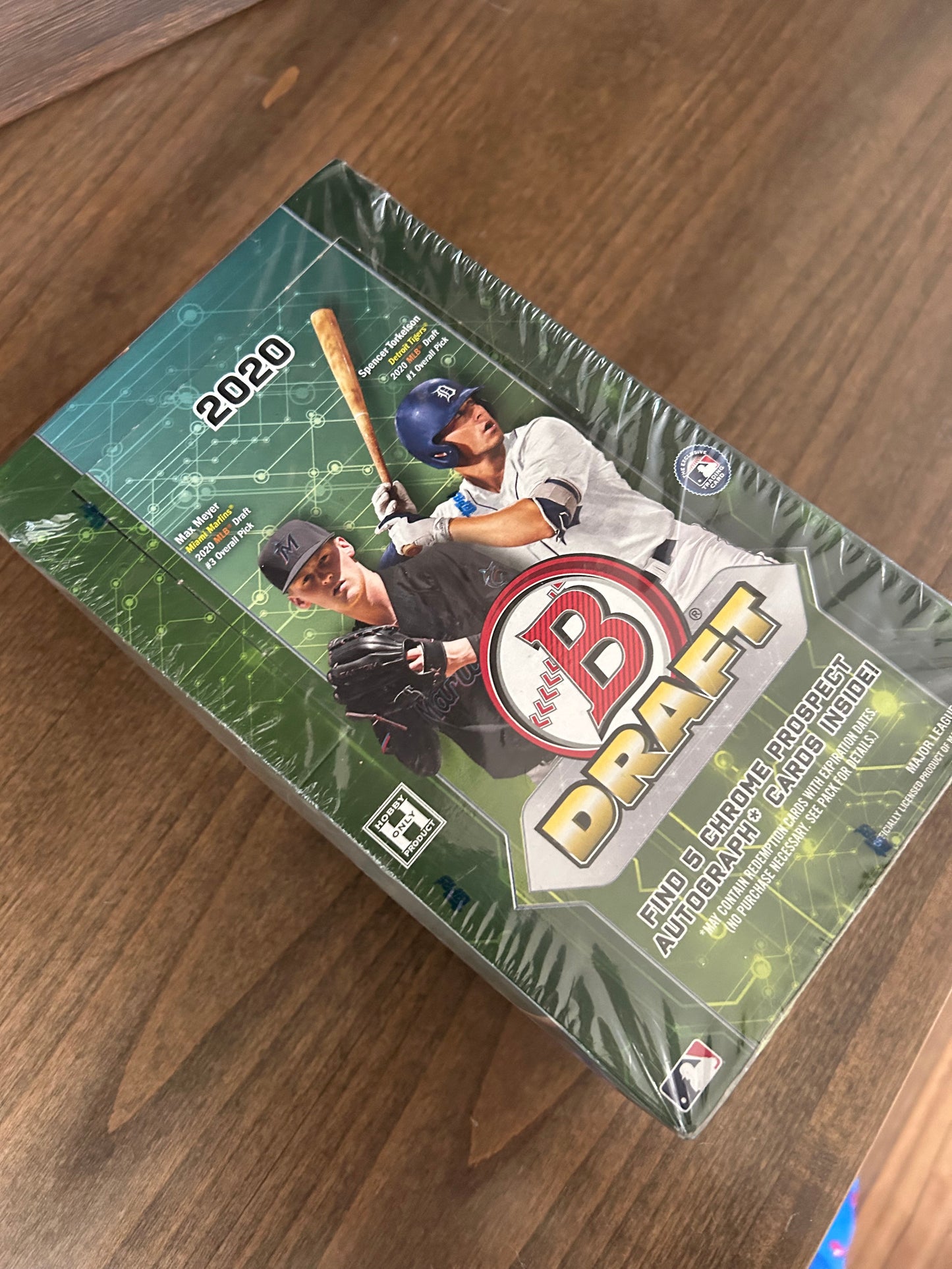 2020 BOWMAN DRAFT SUPER JUMBO HOBBY BOX