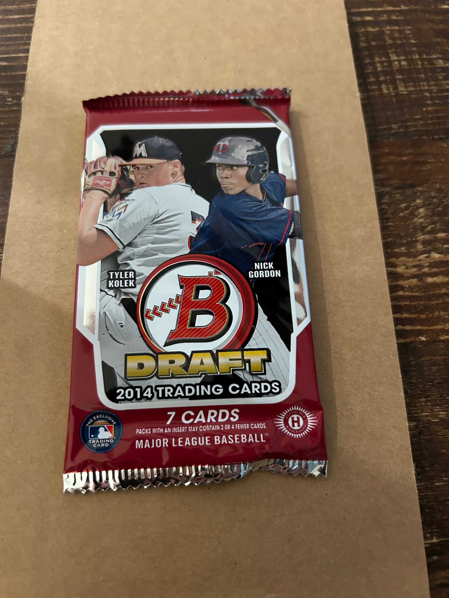 2014 Bowman Draft Hobby Pack ( 1 Pack Lot).