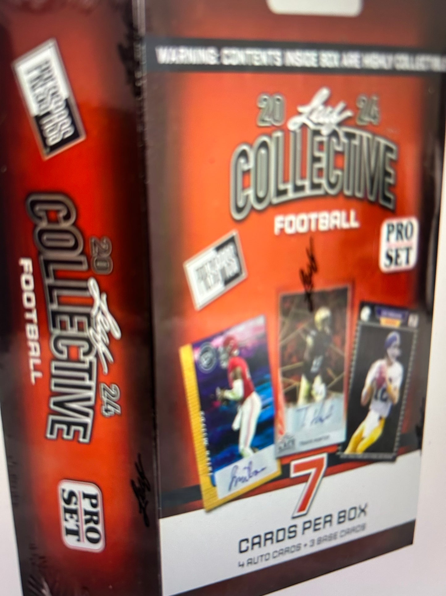 2024 Leaf Collective Football Hobby Box