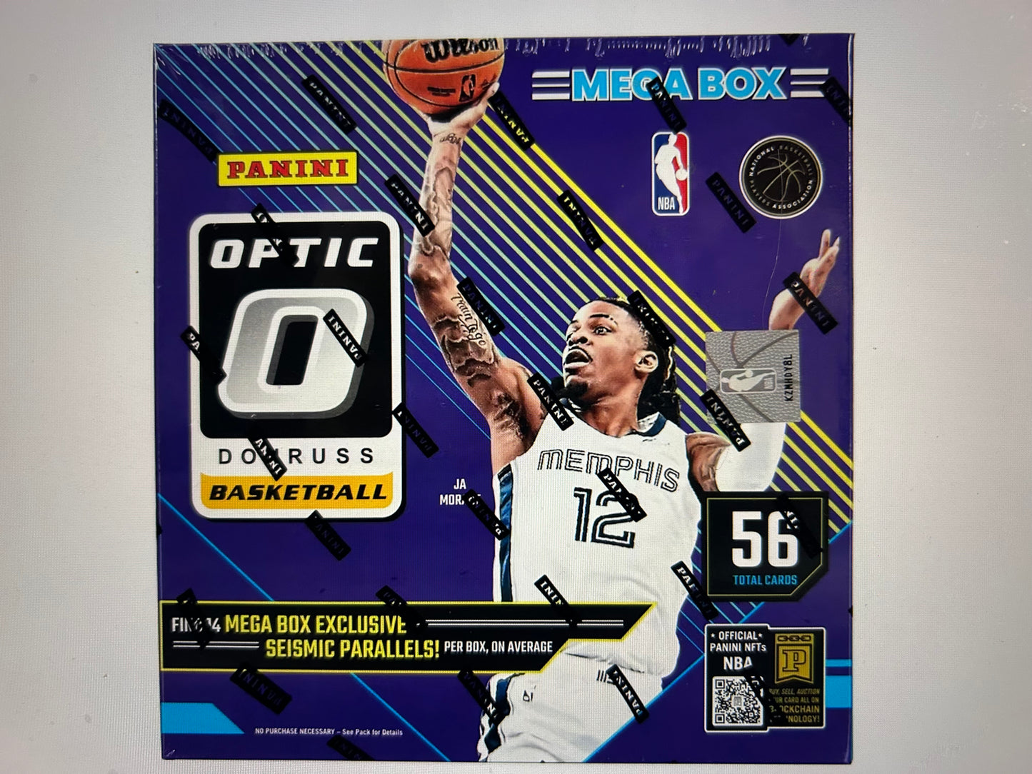 2024/25 Panini Donruss Optic Basketball Hobby Mega Box Seismic Parallels