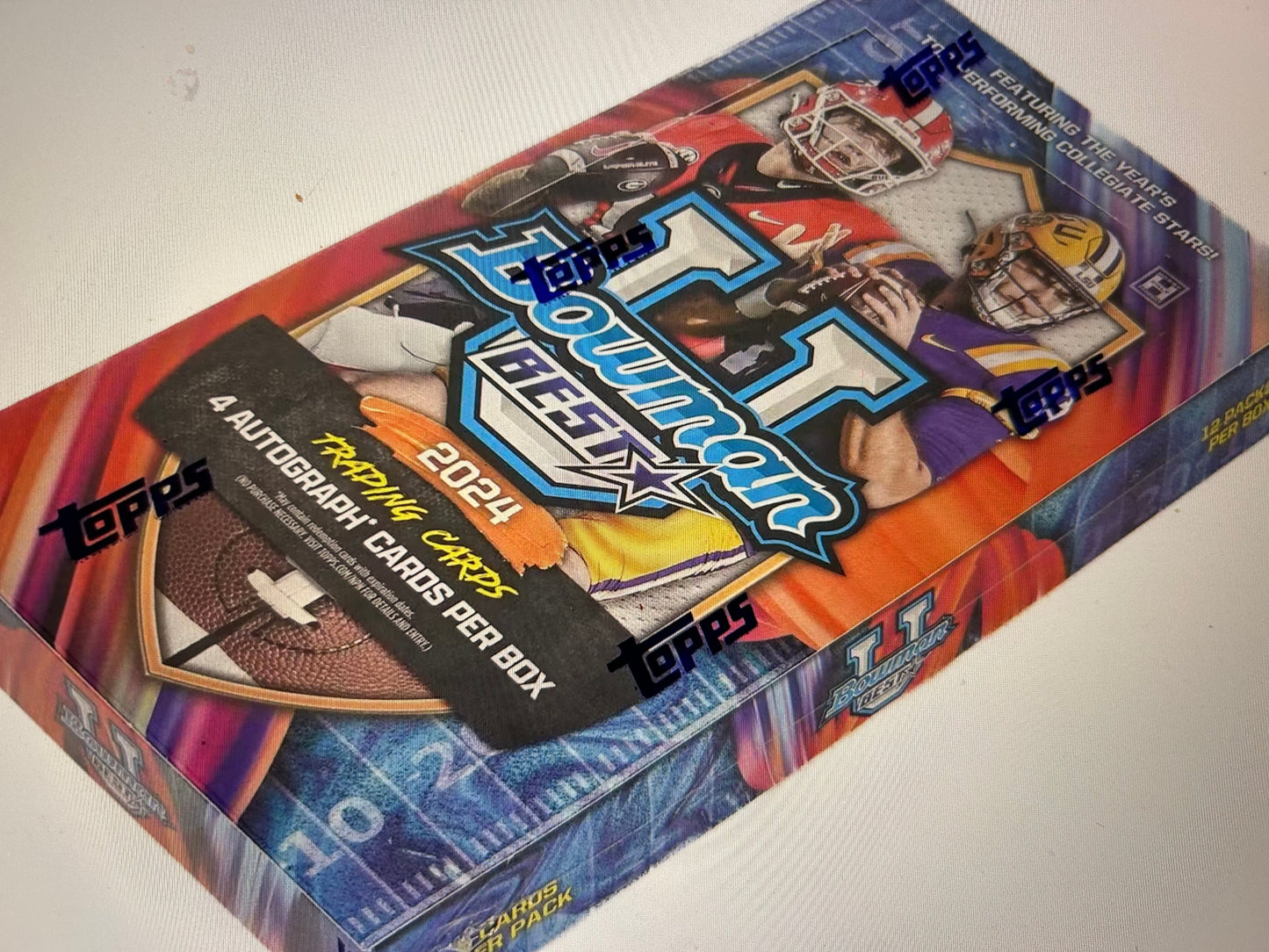 2024 Bowman University Best Football Hobby Box