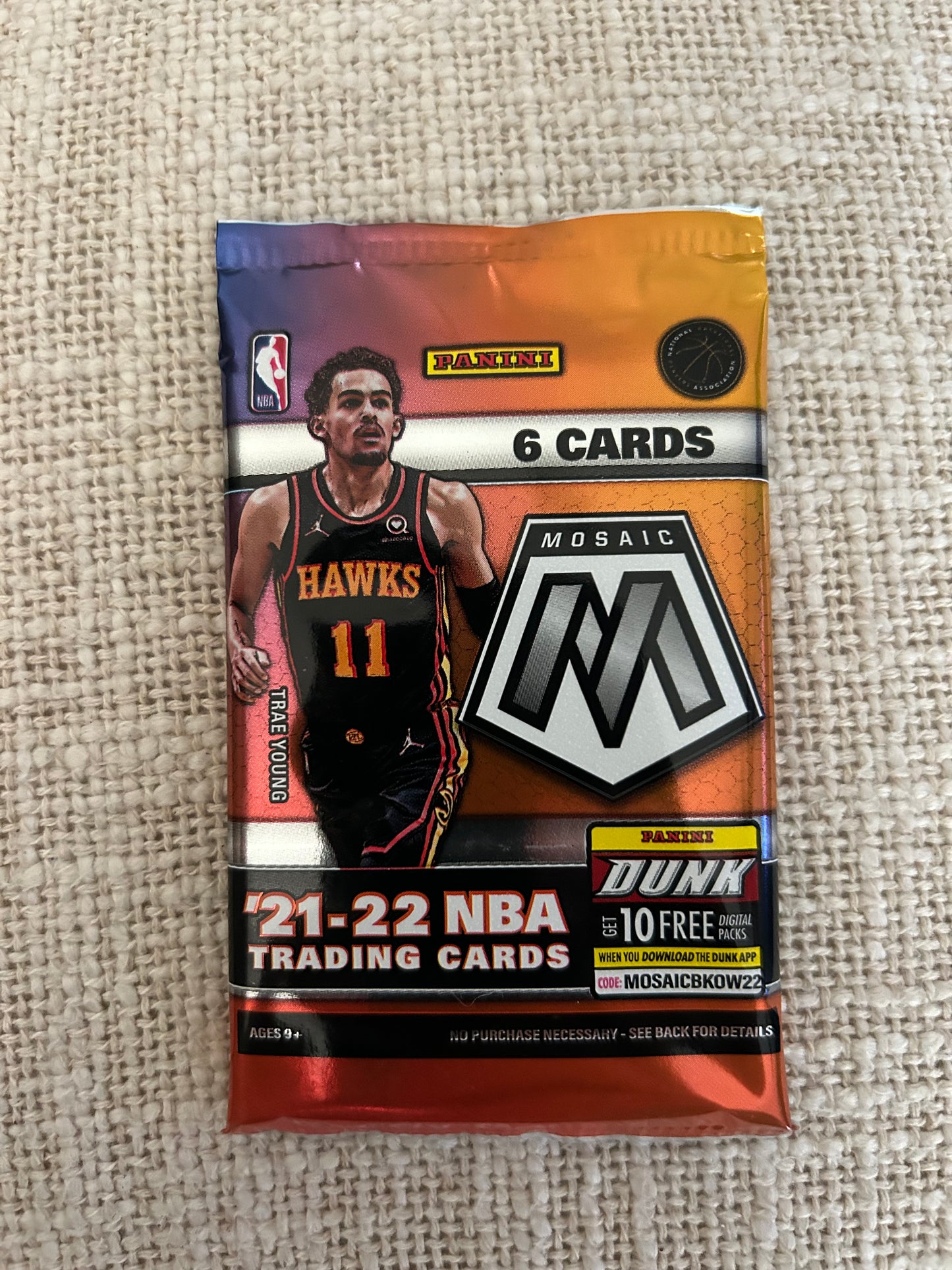 2021/22 Panini Mosaic Basketball Blaster Pack. ( 1 Pack Lot).