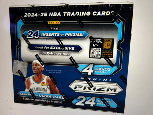 2024/25 Panini Prizm Basketball Retail 24-Pack Box