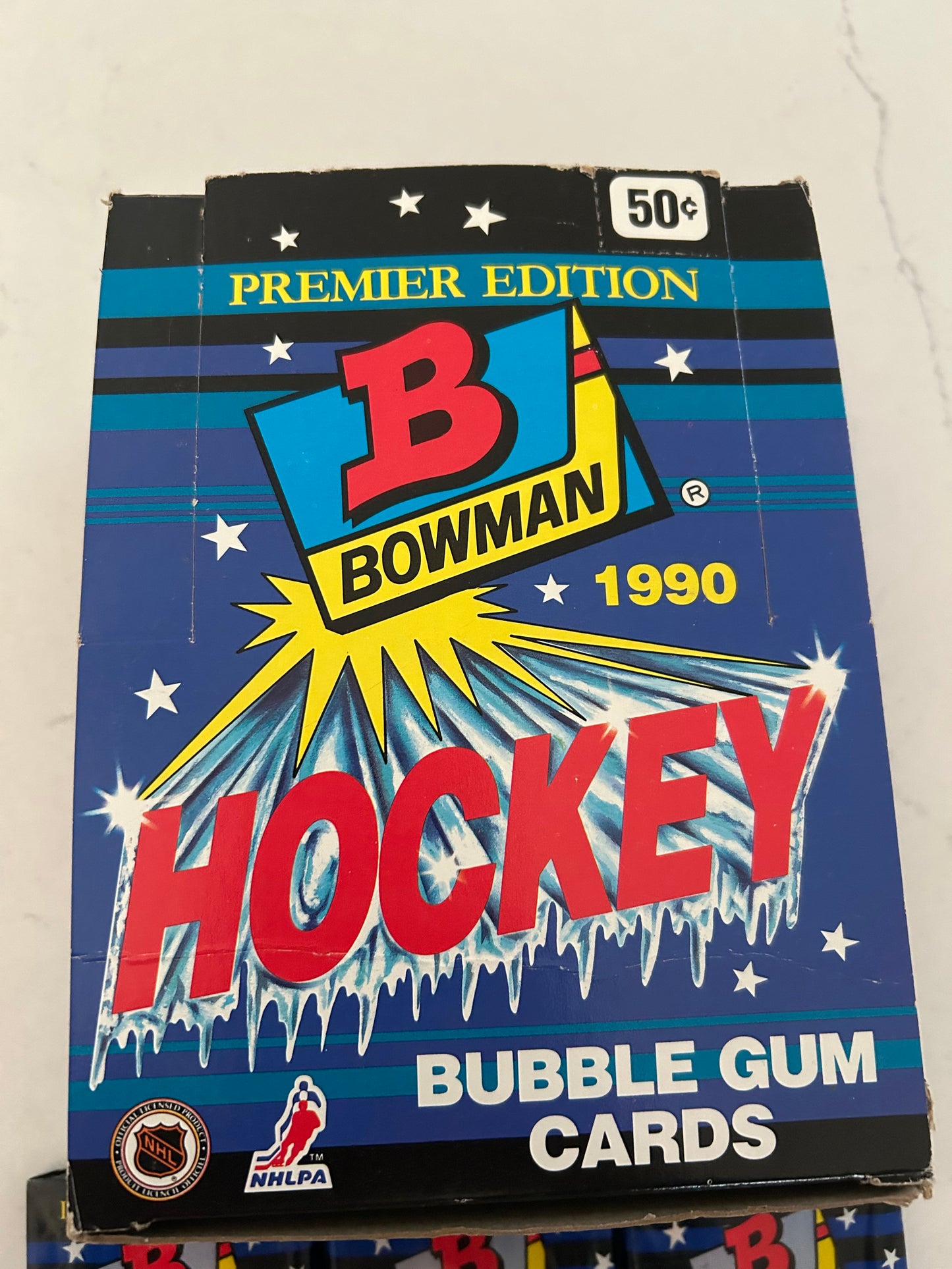 1990 Bowman Hockey Premier Edition 3 Pack Lot Gretzky, Lemieux.
