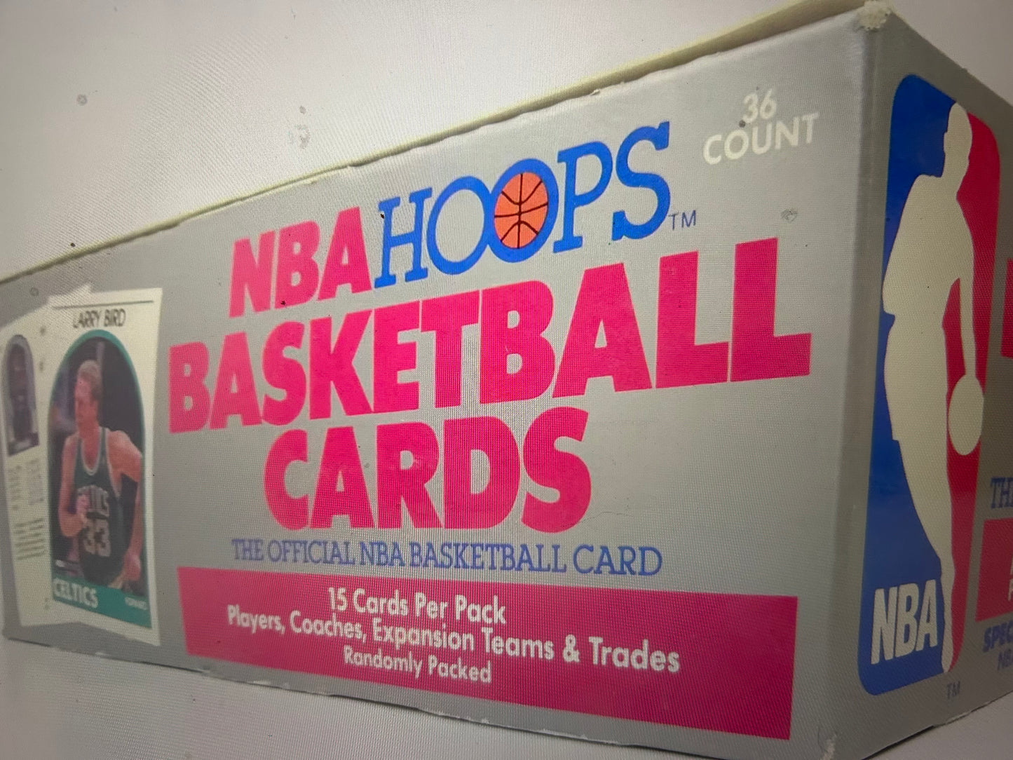 1989/90 Hoops Series 2 Basketball Wax Box