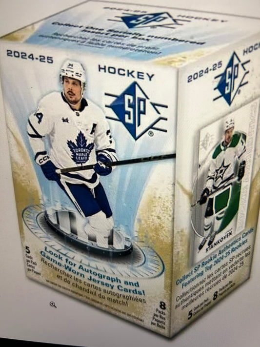 2024/25 Upper Deck SP Hockey 8-Pack Blaster Box