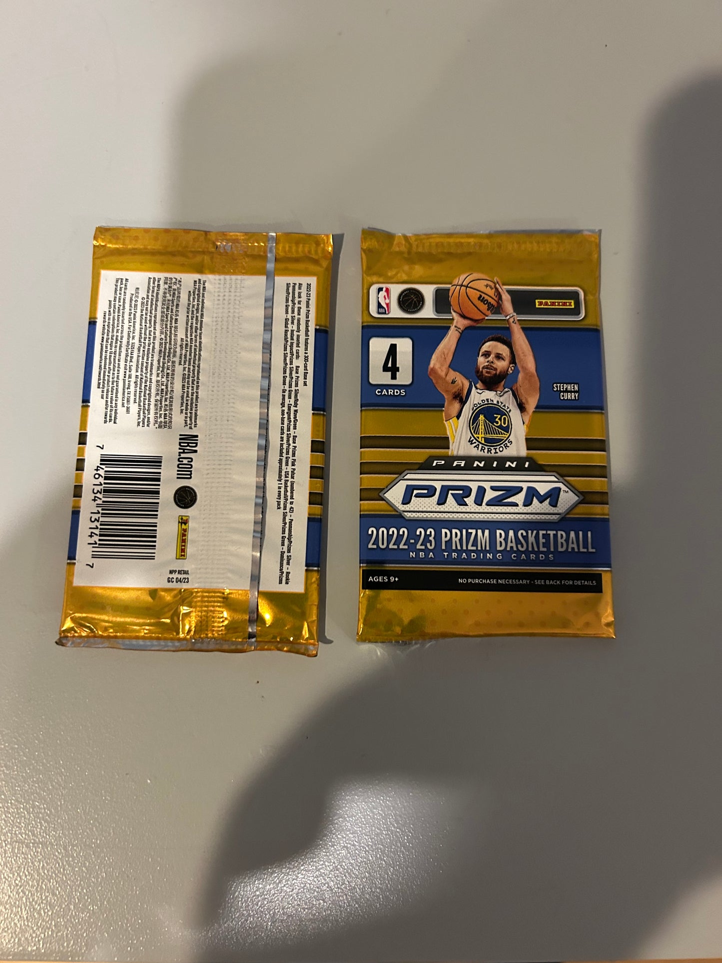 2022/23 Panini Prizm Basketball Retail Pack (Lot of 2)