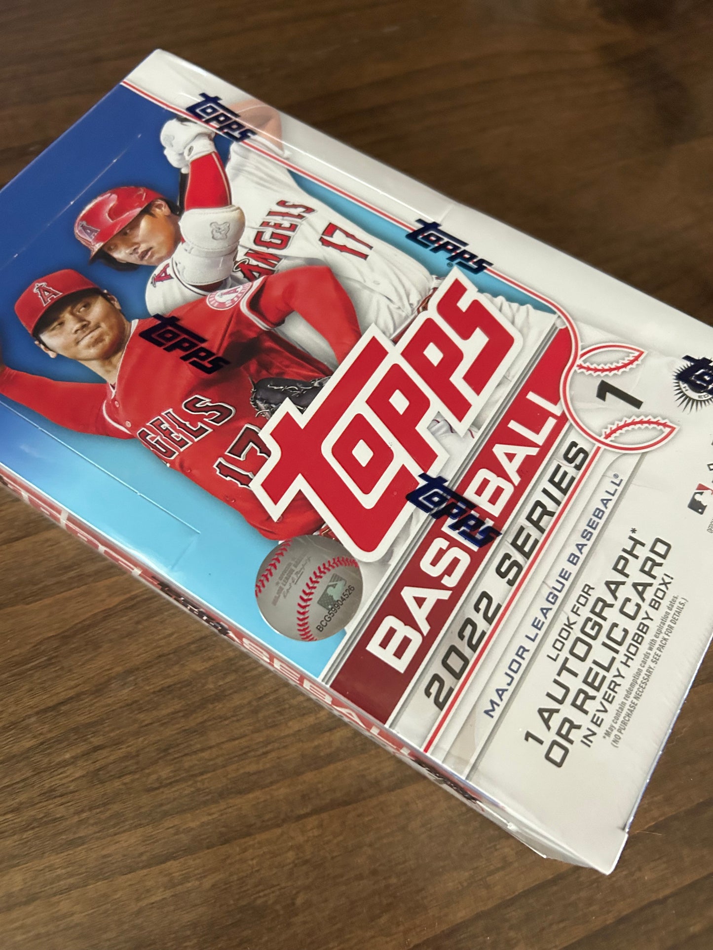 2022 Topps Baseball Series 1 Hobby Box