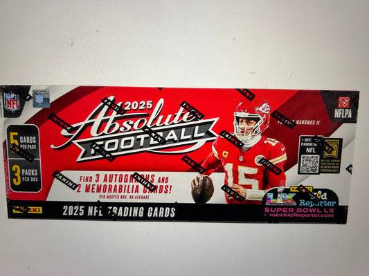 2025 Panini Absolute Football Hobby Box
