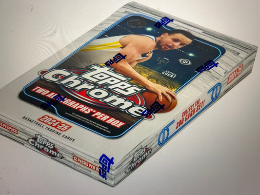 2024/25 Topps Chrome Basketball Hobby Box