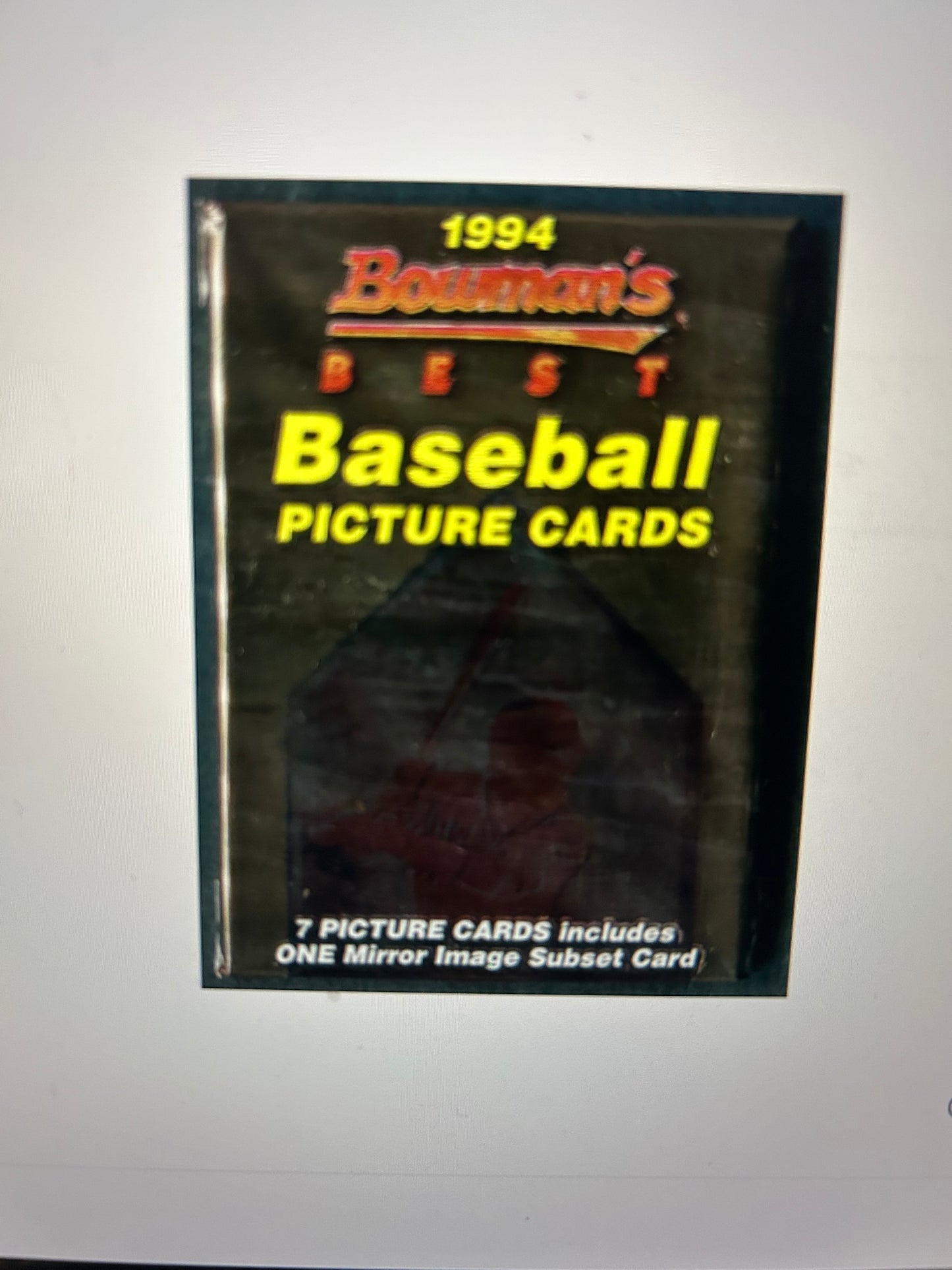 1994 Bowman Best Baseball Hobby Pack. ( 1 Pack Lot).