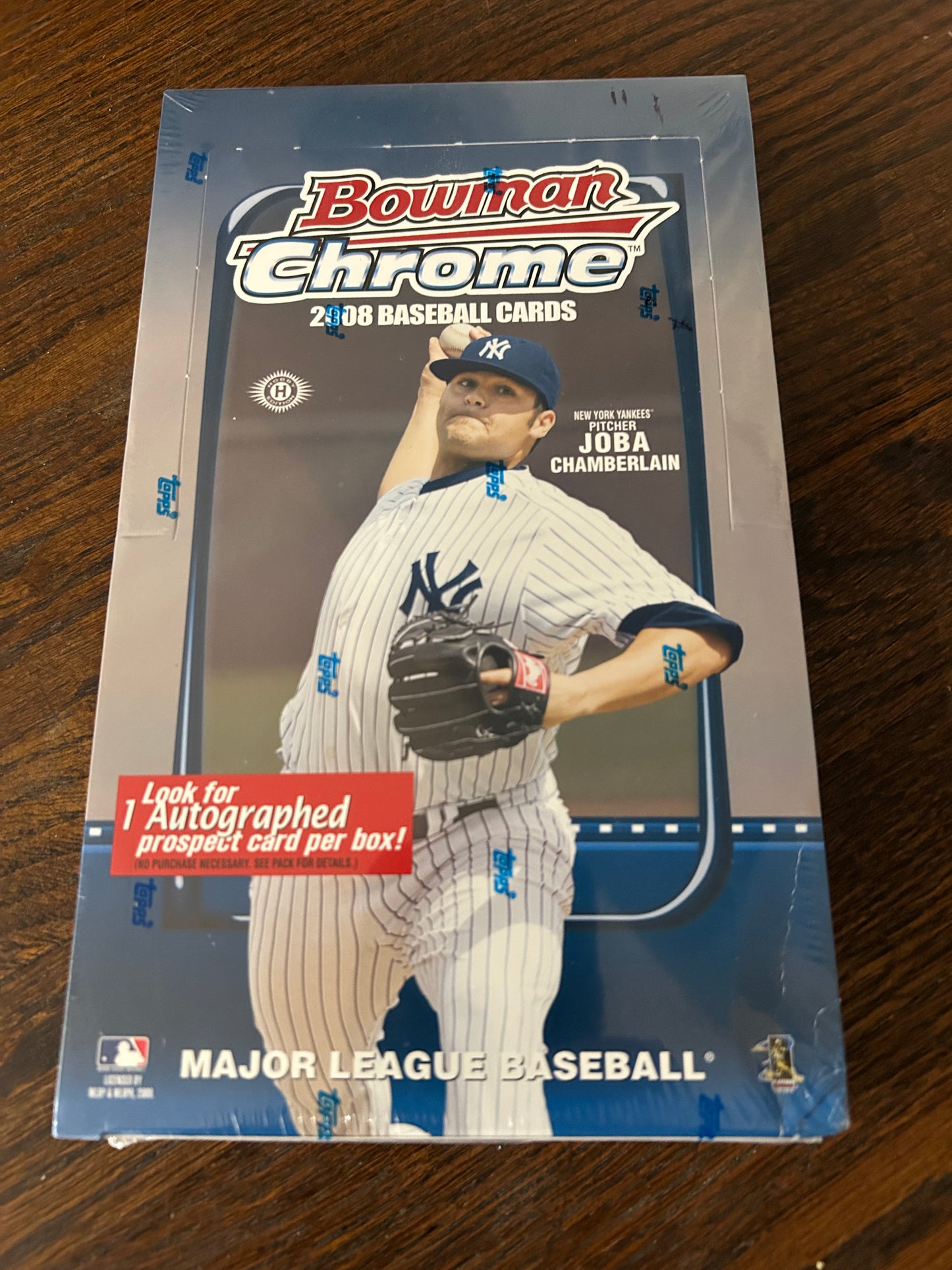 2008 Bowman Chrome Baseball Hobby Box