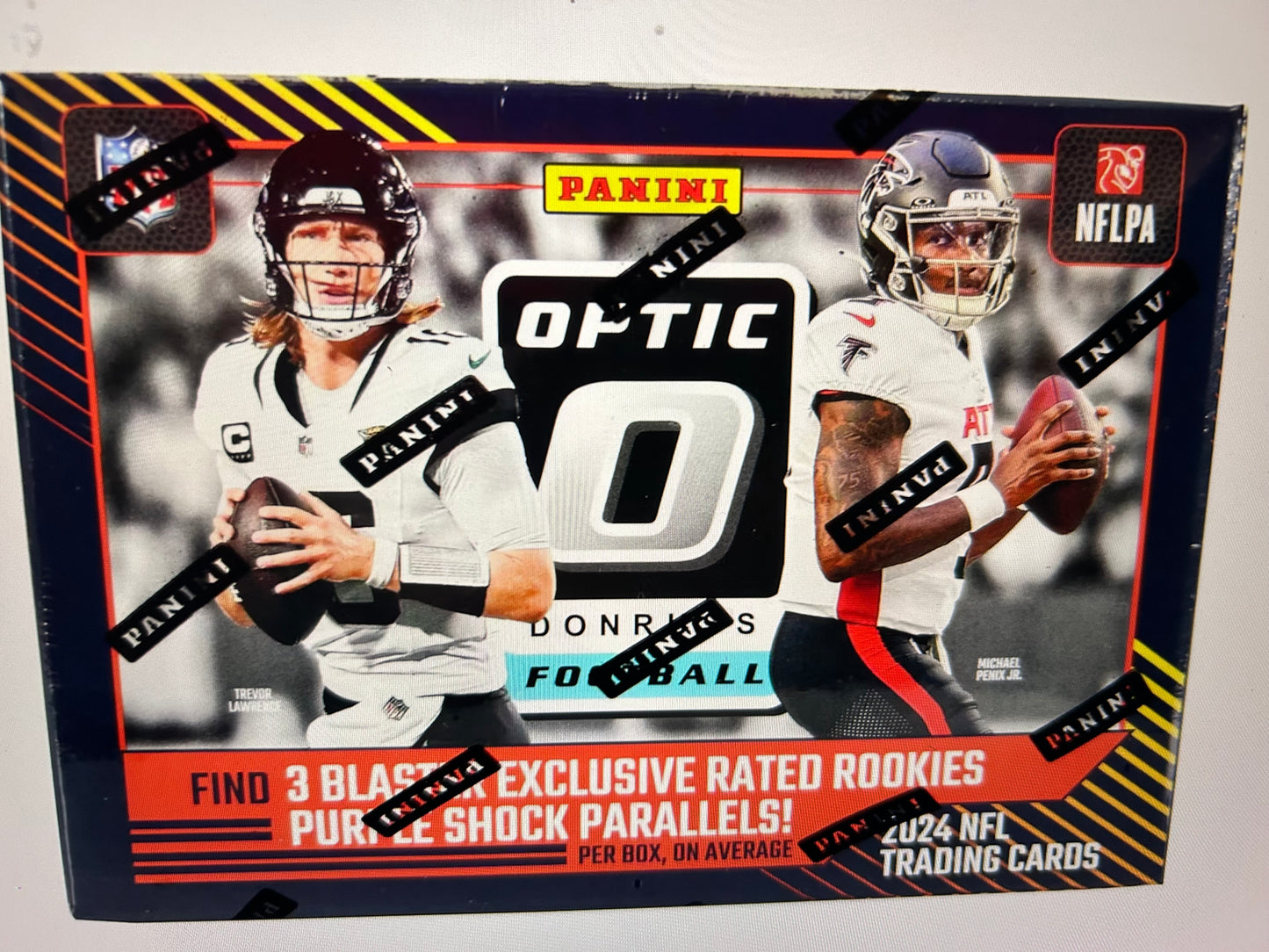 2024 Panini Donruss Optic Football 6-Pack Blaster Box (Purple Shock)