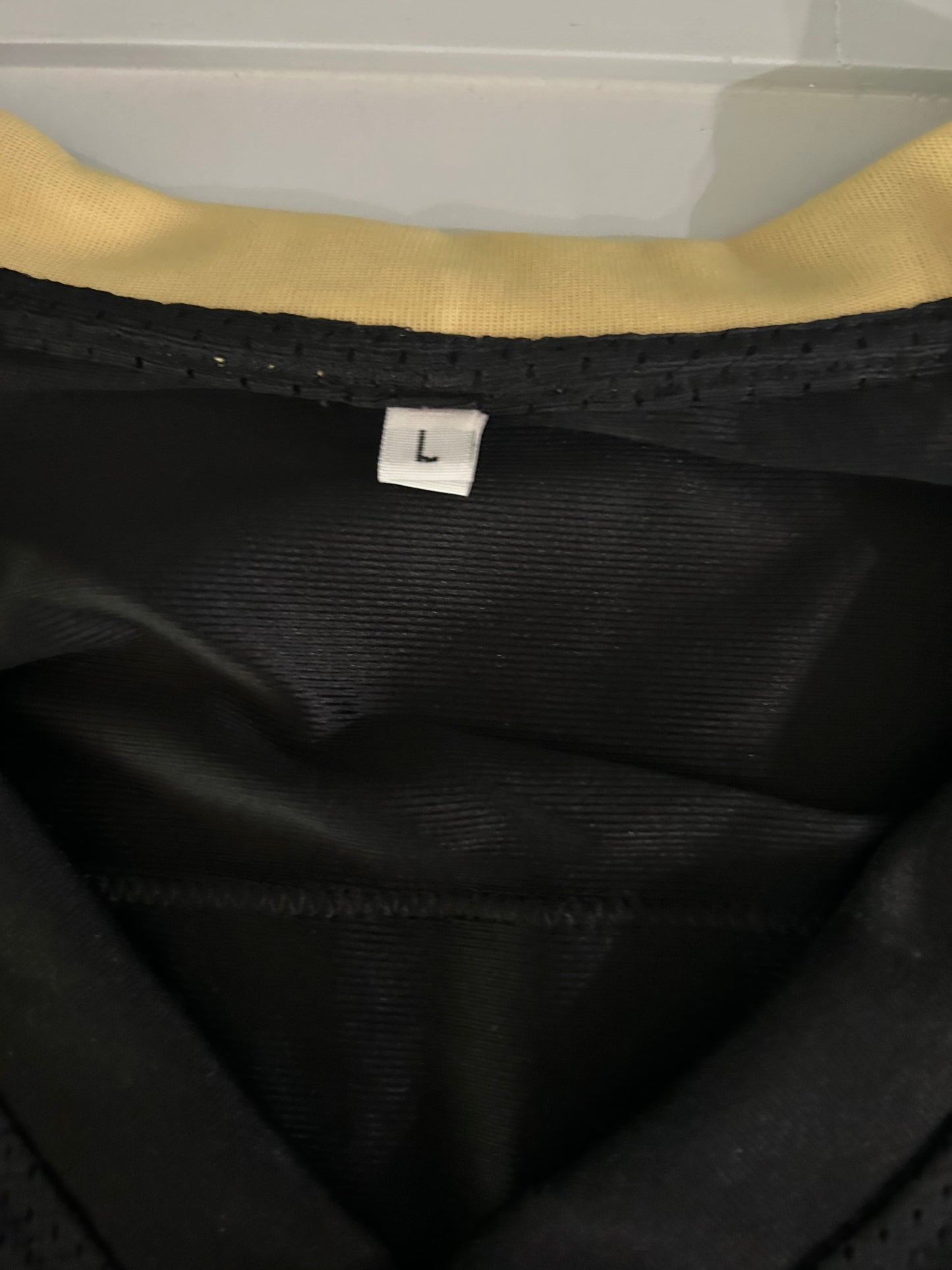 Willie Roaf Autographed/Signed HOF 2012 New Orleans Black Jersey JSA COA Size large jsa #FF21168