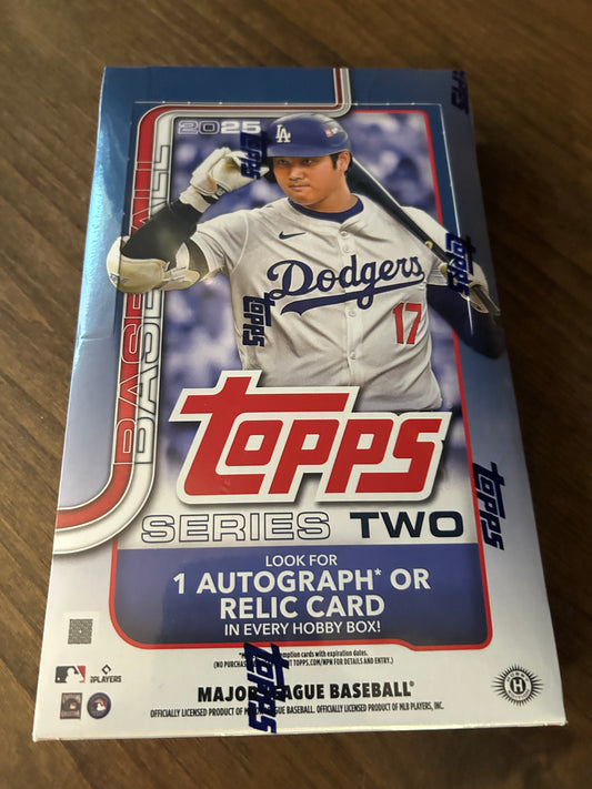 2025 Topps Series 2 Baseball Hobby Box