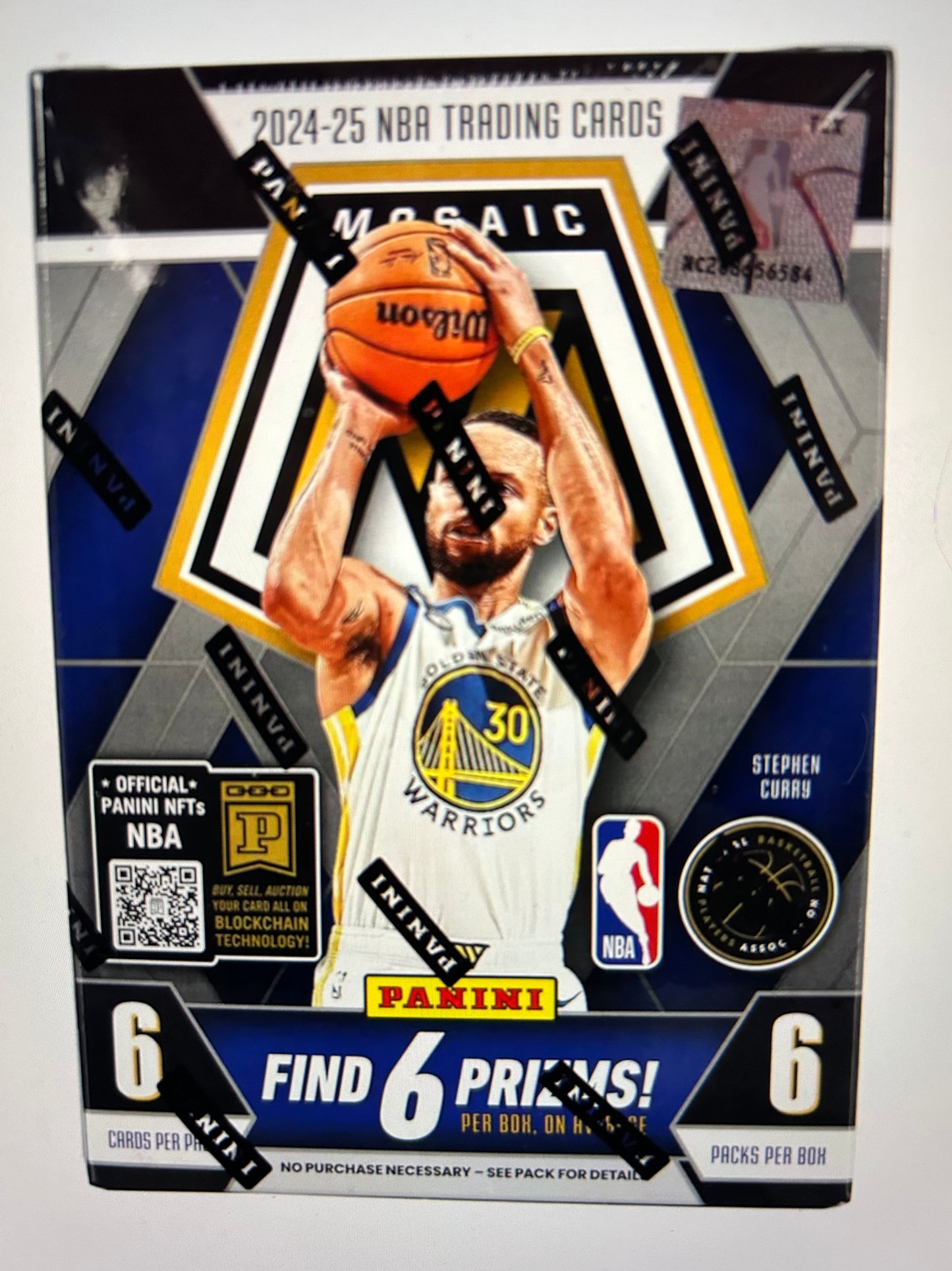 2024/25 Panini Mosaic Basketball 6-Pack Blaster Box stained glass SSP