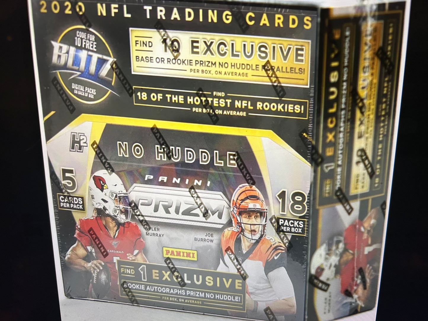 2020 Panini Prizm No Huddle Football Hobby Box