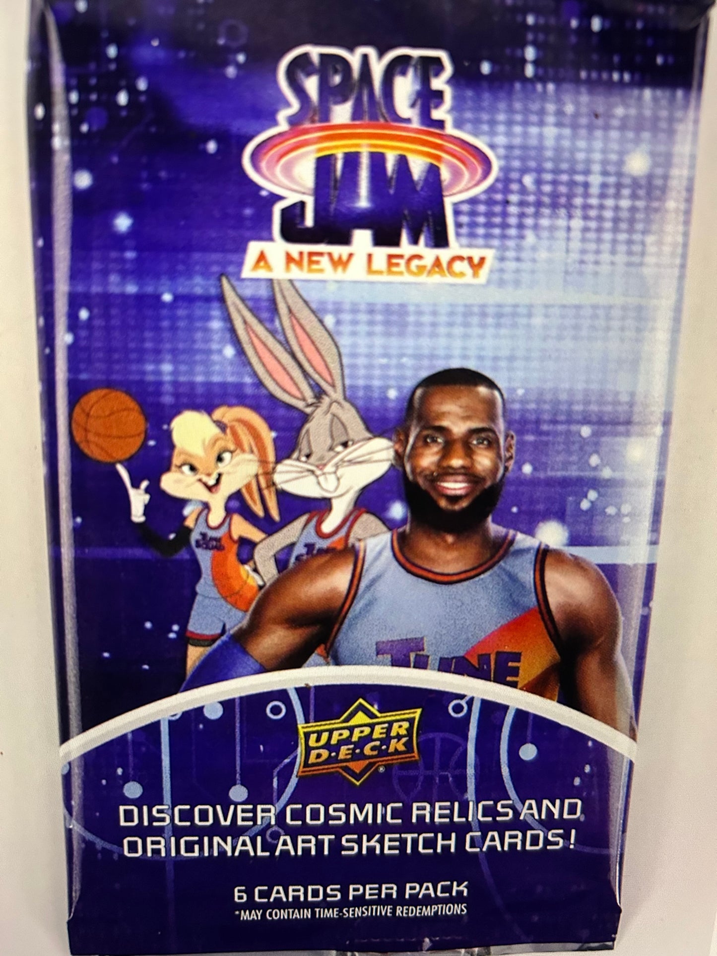 2021 Upper Deck Space Jam: A New Legacy Hobby Packs. ( 2 Pack Lot). Look For Rare LeBron Autos!!