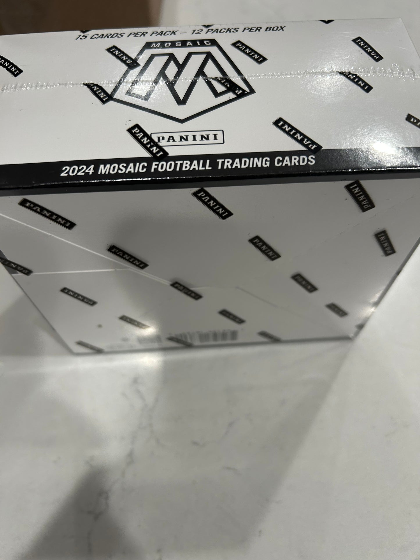 2024 Panini Mosaic Football Jumbo Value 12-Pack Box