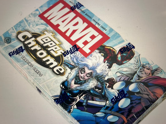 2025 Topps Marvel Chrome Hobby Box