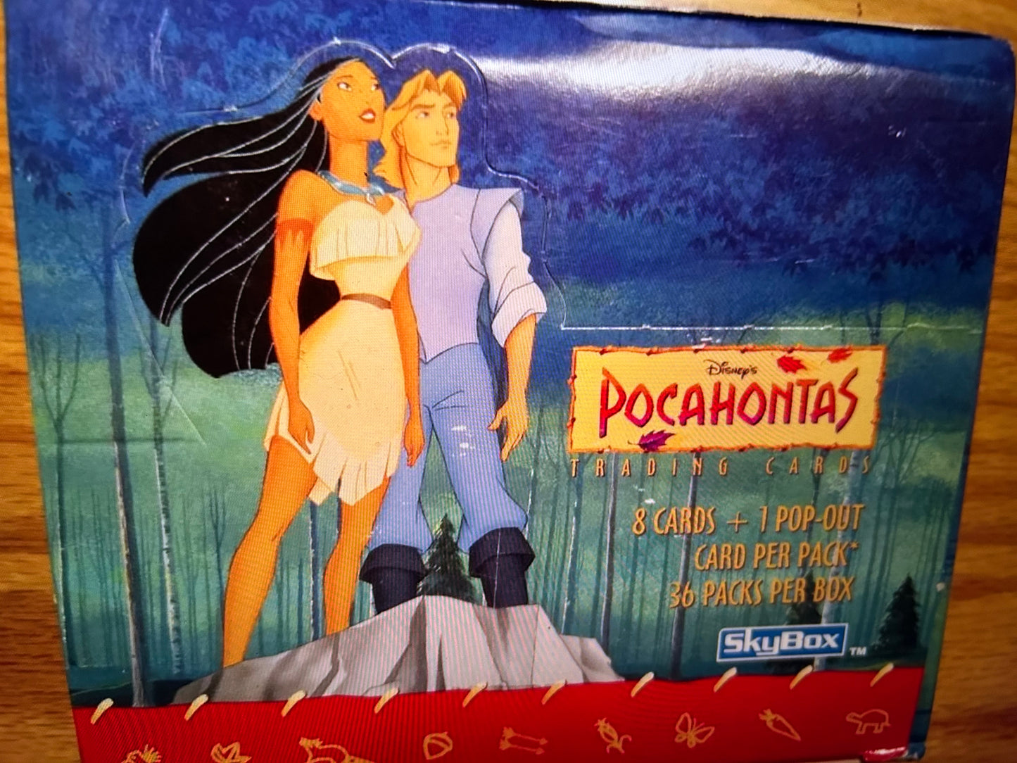 1995 Skybox Pocahontas Hobby Box.