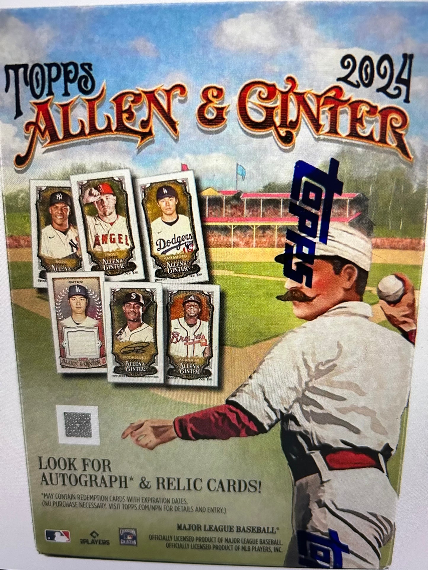2024 Topps Allen & Ginter Baseball 8-Pack Blaster Box