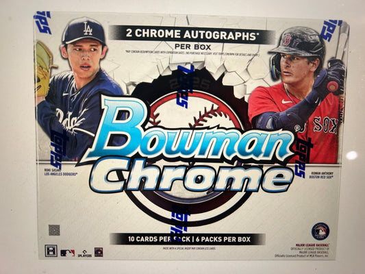 2025 Bowman Chrome Baseball Hobby Box