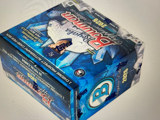 2025 Bowman Sapphire Edition Baseball Box