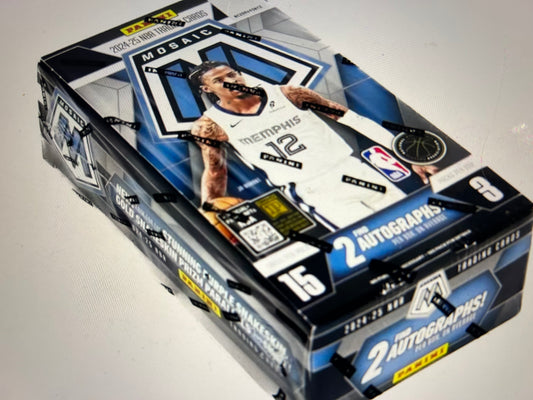 2024/25 Panini Mosaic Basketball Hobby Box