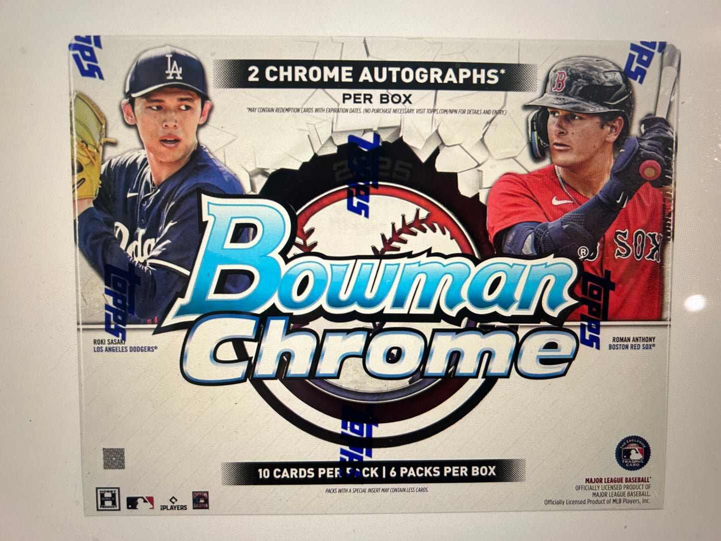 2025 Bowman Chrome Baseball Hobby Box