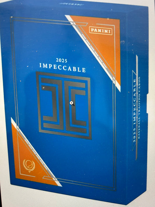2025 Panini Impeccable Baseball Hobby Box