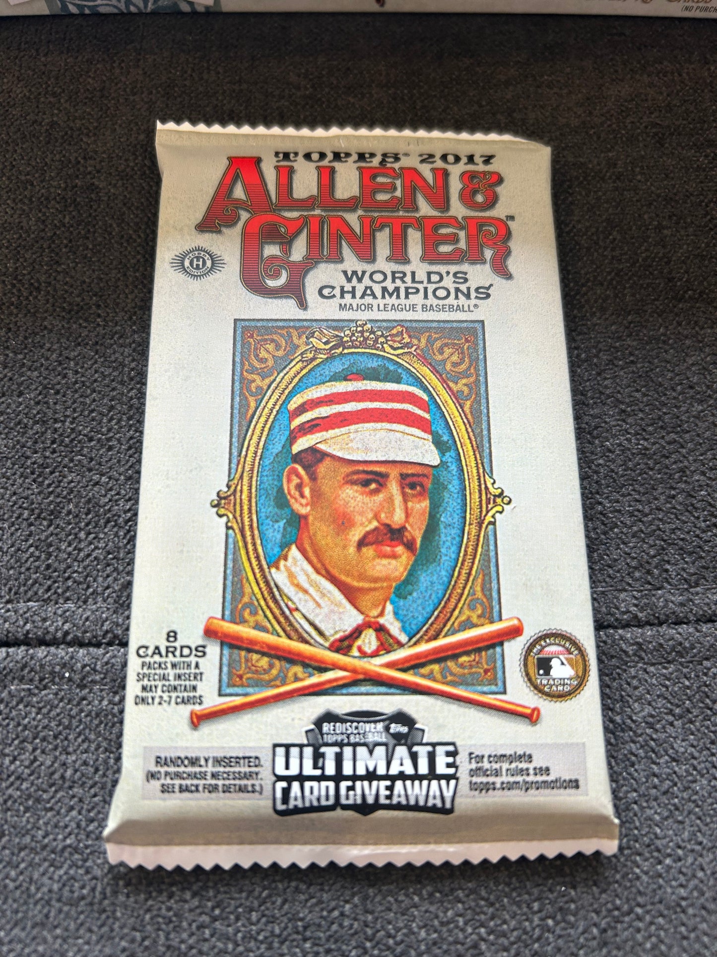 2017 Allen & Ginter Baseball Hobby Pack. ( 1 Pack Lot) Judge, Bregman, Olson RC