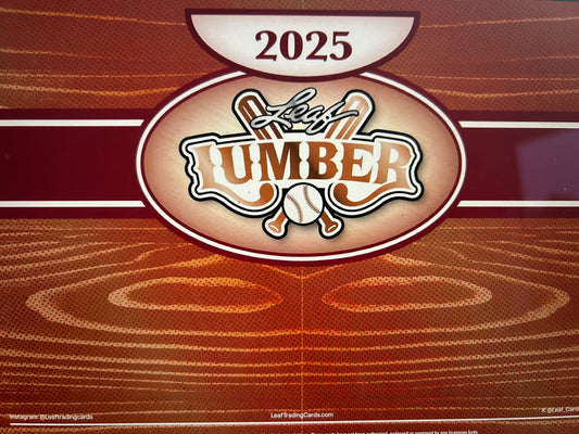 2025 Leaf Lumber Kings Baseball Hobby Box