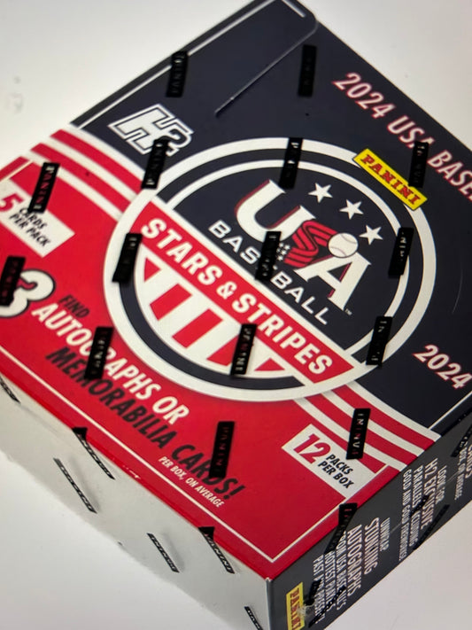 2024 Panini USA Stars & Stripes Baseball H2 Box